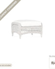 Cushions: Replacement Cushions for Mackinac Ottoman Outdoor - Commercial Grade