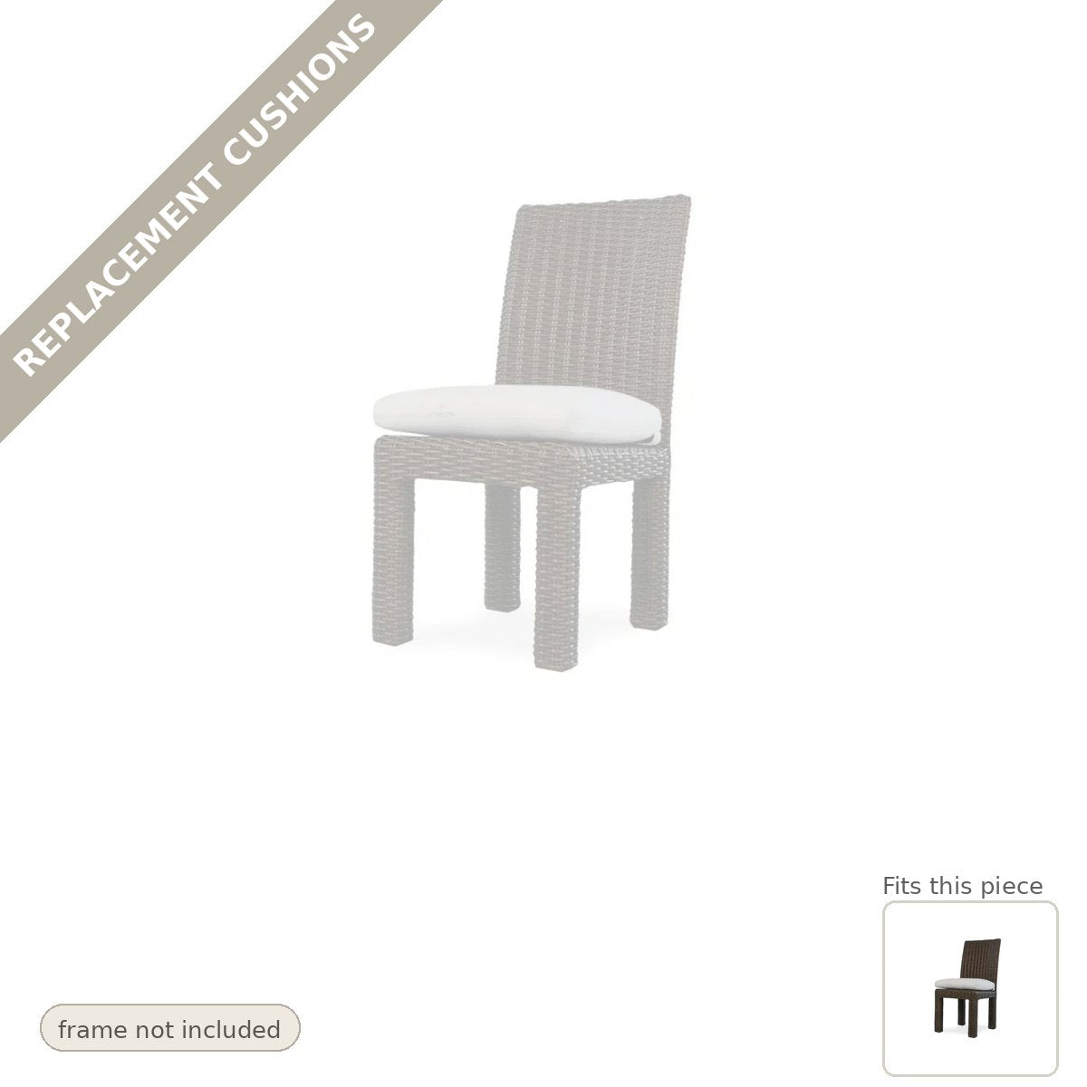 Cushions: Replacement Cushions For Mesa Outdoor Dining Chair - Commercial Grade