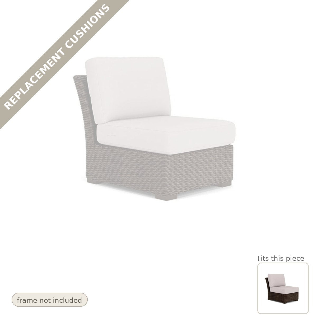 Cushions: Replacement Cushions For Mesa Outdoor Sectional - Commercial Grade