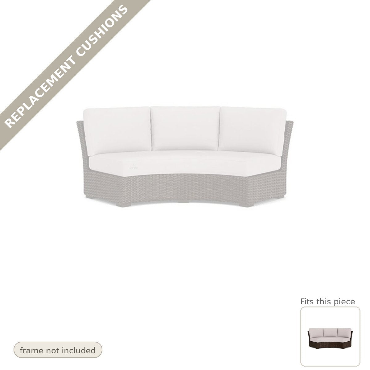 Cushions: Replacement Cushions For Mesa Outdoor Couch Sectional - Commercial Grade