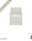 Cushions: Milan Outdoor Replacement Cushion For Dining Armchair - Commercial Grade