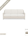 Cushions: Milan Outdoor Sunbrella Replacement Cushions For Sofa - Fade Resistant