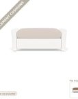 Cushions: Reflections Replacement Cushions for Large Ottoman - Commercial Grade