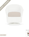 Cushions: Reflections Replacement Cushions Dining Swivel Chair - Commercial Grade
