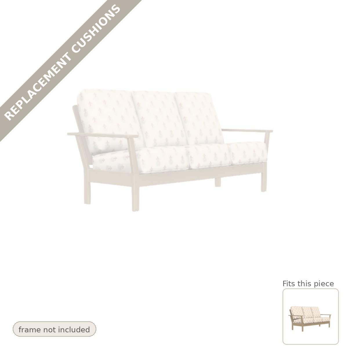 Cushions: Antero Deep Seat Cushion Sofa Replacement Cushion Set (cushions only)
