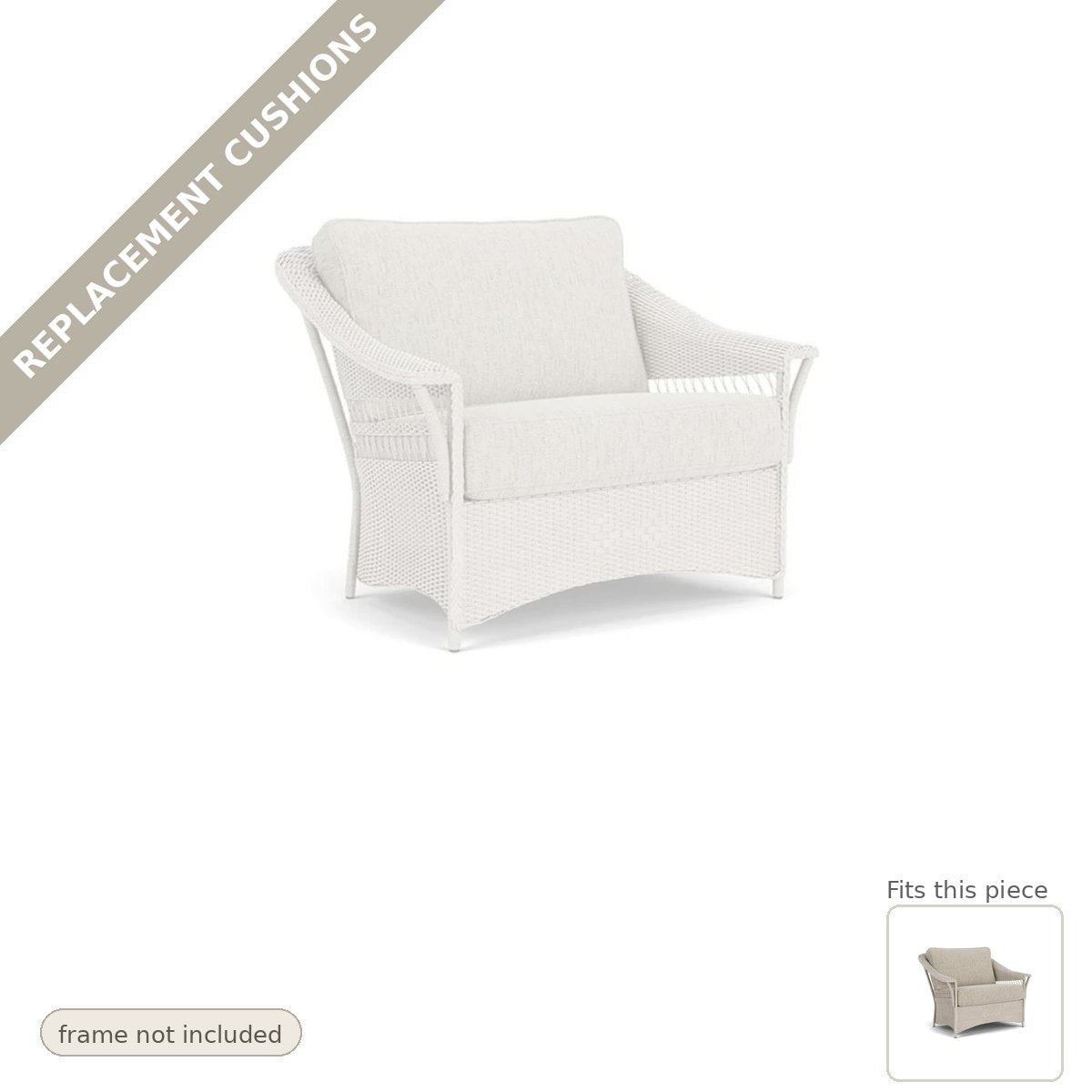 Cushions: Replacement Cushions for Nantucket Chair &amp; a Half