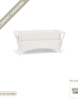 Cushions: Replacement Cushions for Nantucket Large Ottoman - Commercial Grade