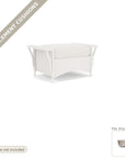 Cushions: Replacement Cushions for Nantucket Ottoman - Commercial Grade Outdoor