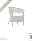 Cushions: Replacement Cushion Grand Traverse Barrel Dining Chair - Commercial Grade