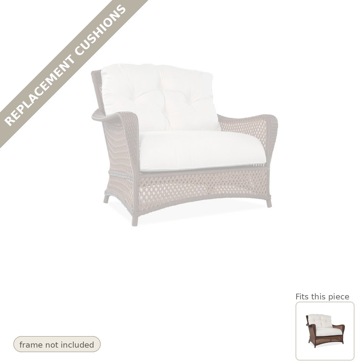 Cushions: Replacement Cushions for Grand Traverse Chair &amp; A Half