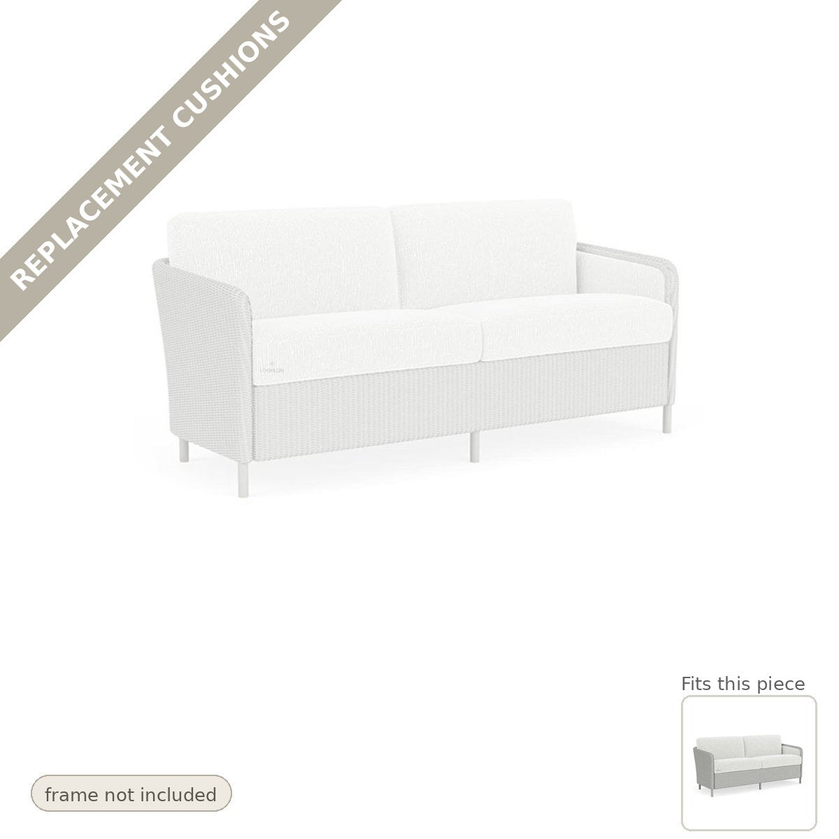 Cushions: Replacement Cushions For Visions Outdoor Couch - Commercial Grade
