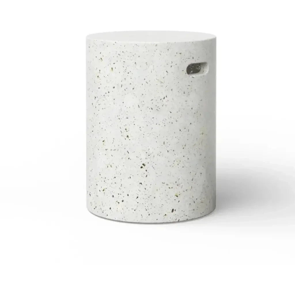 Cylinder Concrete Made Outdoor Stool - LOOMLAN - Urbia - Garden Stools