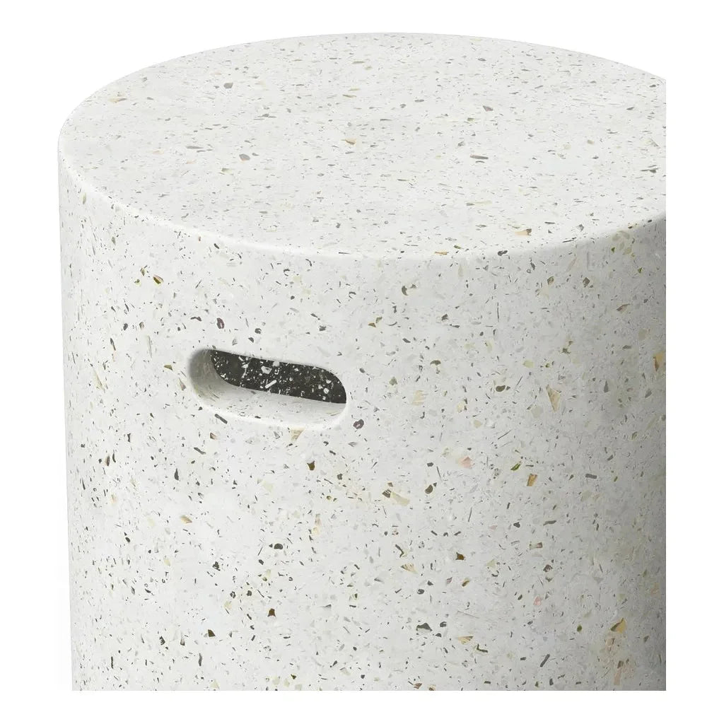 Cylinder Concrete Made Outdoor Stool - LOOMLAN - Urbia - Garden Stools