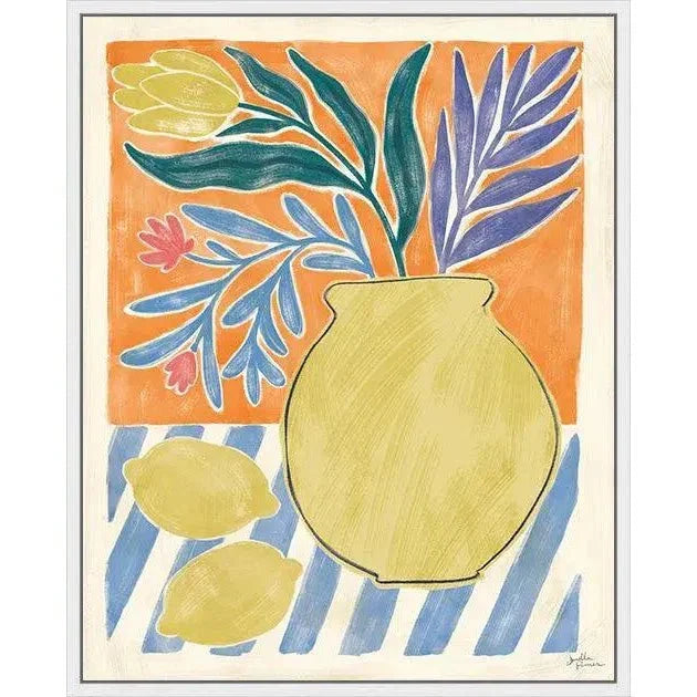 LOOMLAN Cyprus Still Life IV d Canvas Art For Living Room