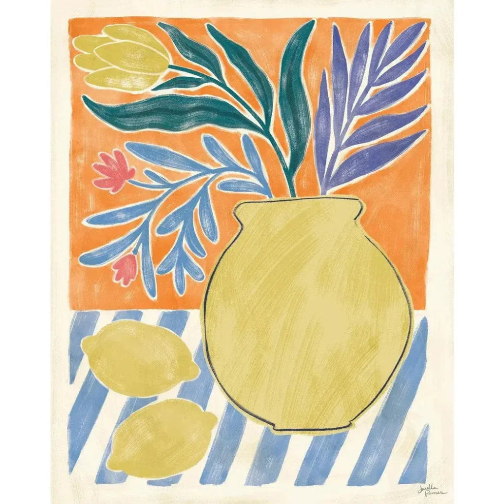 LOOMLAN Cyprus Still Life IV d Canvas Art For Living Room