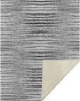Pixel Weave Grey Washable Indoor-Outdoor Rug