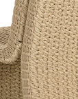 Edessa Rattan Outdoor Armless Dining Chair