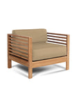 Soleil Teak Patio Lounge Set with Sunbrella Cushion 2PC -- view 42