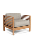 Soleil Teak Patio Lounge Set with Sunbrella Cushion 2PC -- view 47