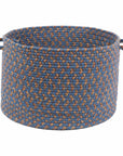 Rhody Rug Easy Living Braided Handmade Indoor-Outdoor Basket