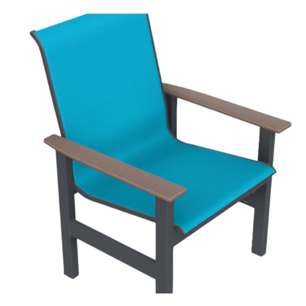 Leeward MGP Sling Outdoor Arm Chair -- view 13