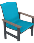 Leeward MGP Sling Outdoor Arm Chair -- view 13