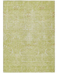 LOOMLAN Rugs Dahana Green Washable Indoor-Outdoor Rug
