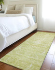 LOOMLAN Rugs Dahana Green Washable Indoor-Outdoor Rug