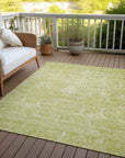 LOOMLAN Rugs Dahana Green Washable Indoor-Outdoor Rug