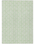 LOOMLAN Rugs Darya Green Washable Indoor-Outdoor Rug