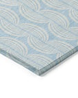 LOOMLAN Rugs Darya Sky Washable Indoor-Outdoor Rug