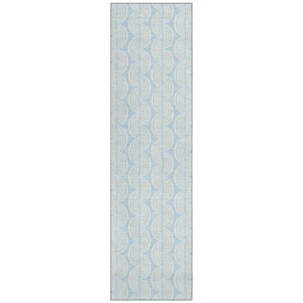LOOMLAN Rugs Darya Sky Washable Indoor-Outdoor Rug