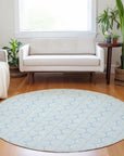 LOOMLAN Rugs Darya Sky Washable Indoor-Outdoor Rug