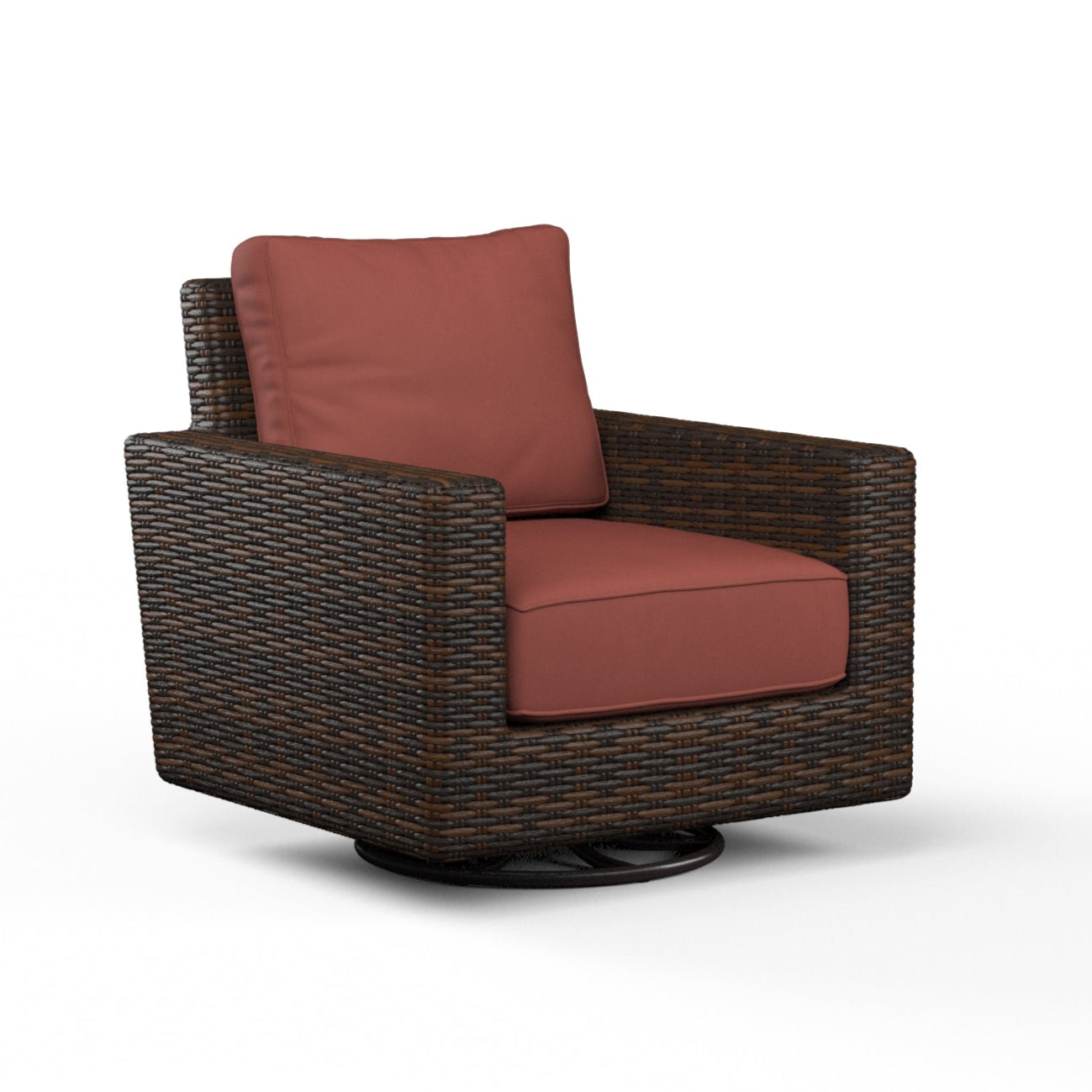 Montecito Sunbrella Swivel Outdoor Rocker