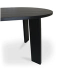 Delta Oval Teak Outdoor Dining Table - LOOMLAN - Moe's Home - Outdoor Dining Tables