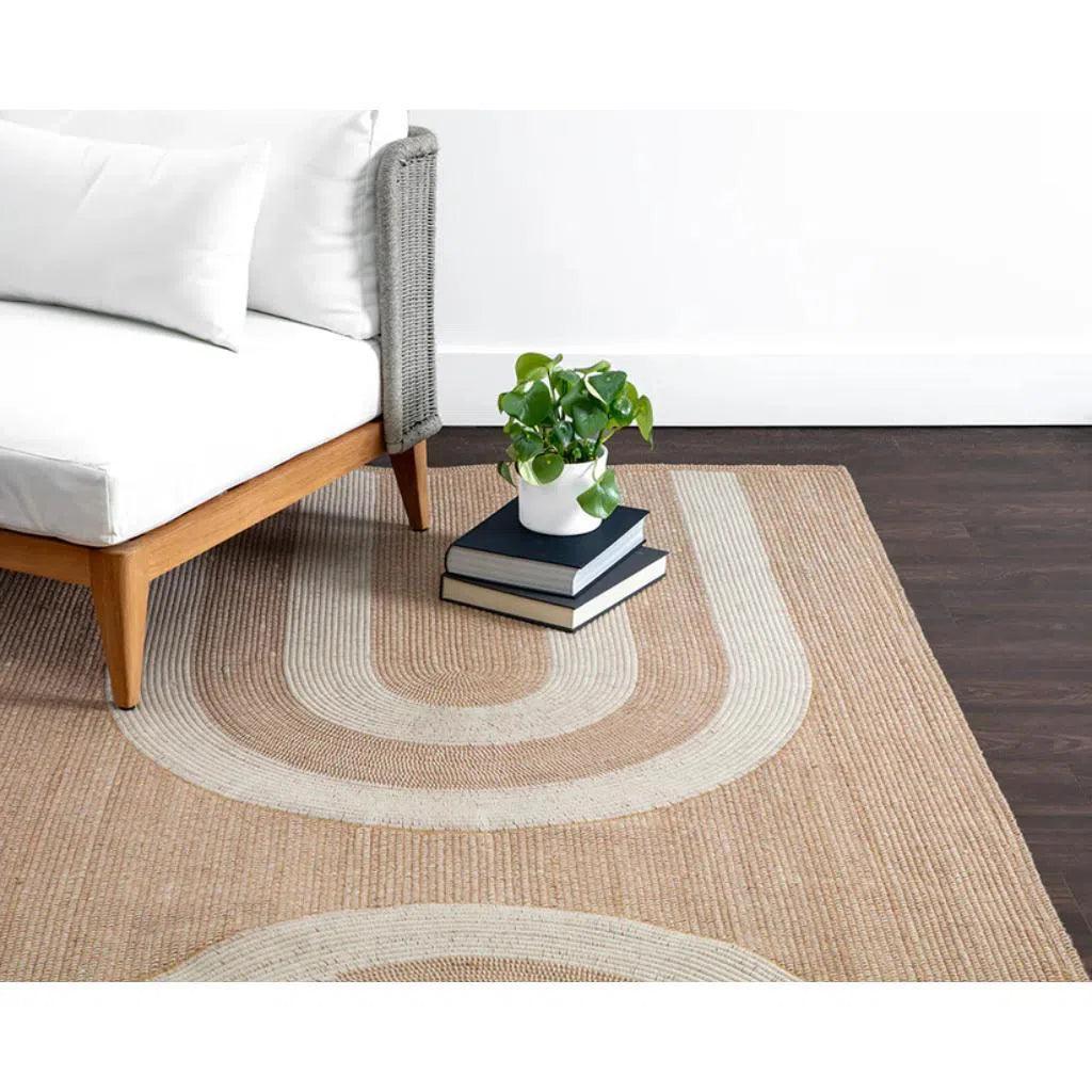SUNPAN Derby Hand-Woven Performance Fabric Sand Rug