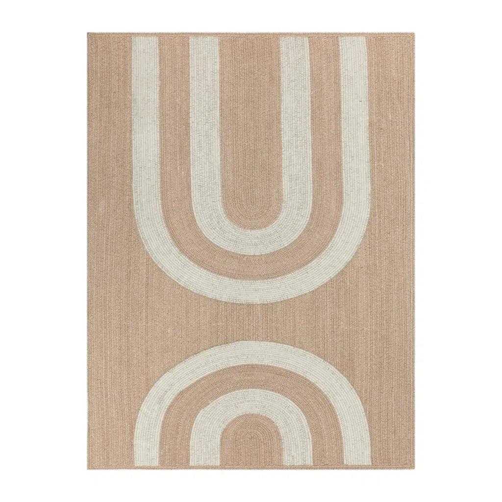 SUNPAN Derby Hand-Woven Performance Fabric Sand Rug