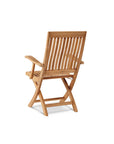 Devon Teak Patio Round Bistro Set 3PC - LOOMLAN - HiTeak - Outdoor Bistro Sets