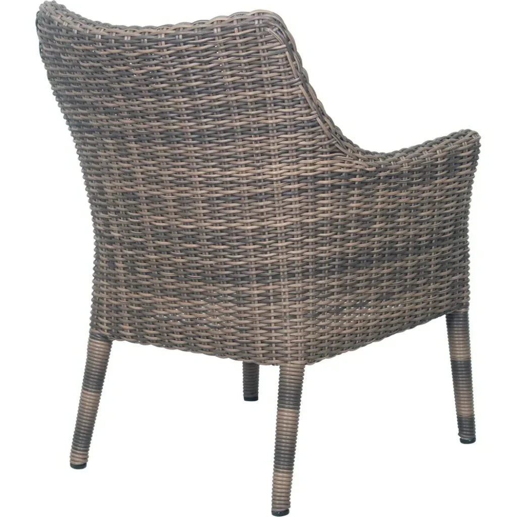 Seasonal Living Dining Chair Set of Two - Grey Outdoor