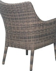 Seasonal Living Dining Chair Set of Two - Grey Outdoor