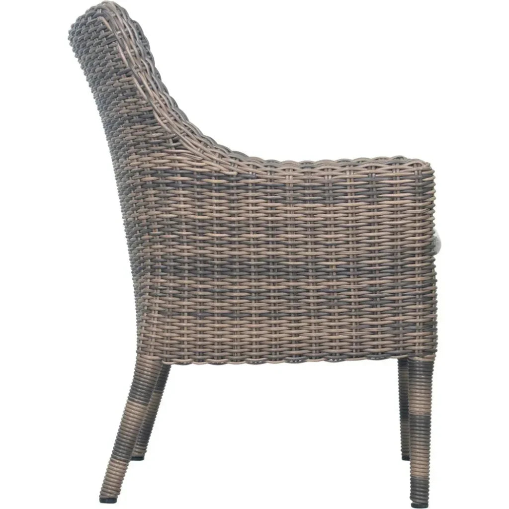 Seasonal Living Dining Chair Set of Two - Grey Outdoor