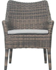 Seasonal Living Dining Chair Set of Two - Grey Outdoor