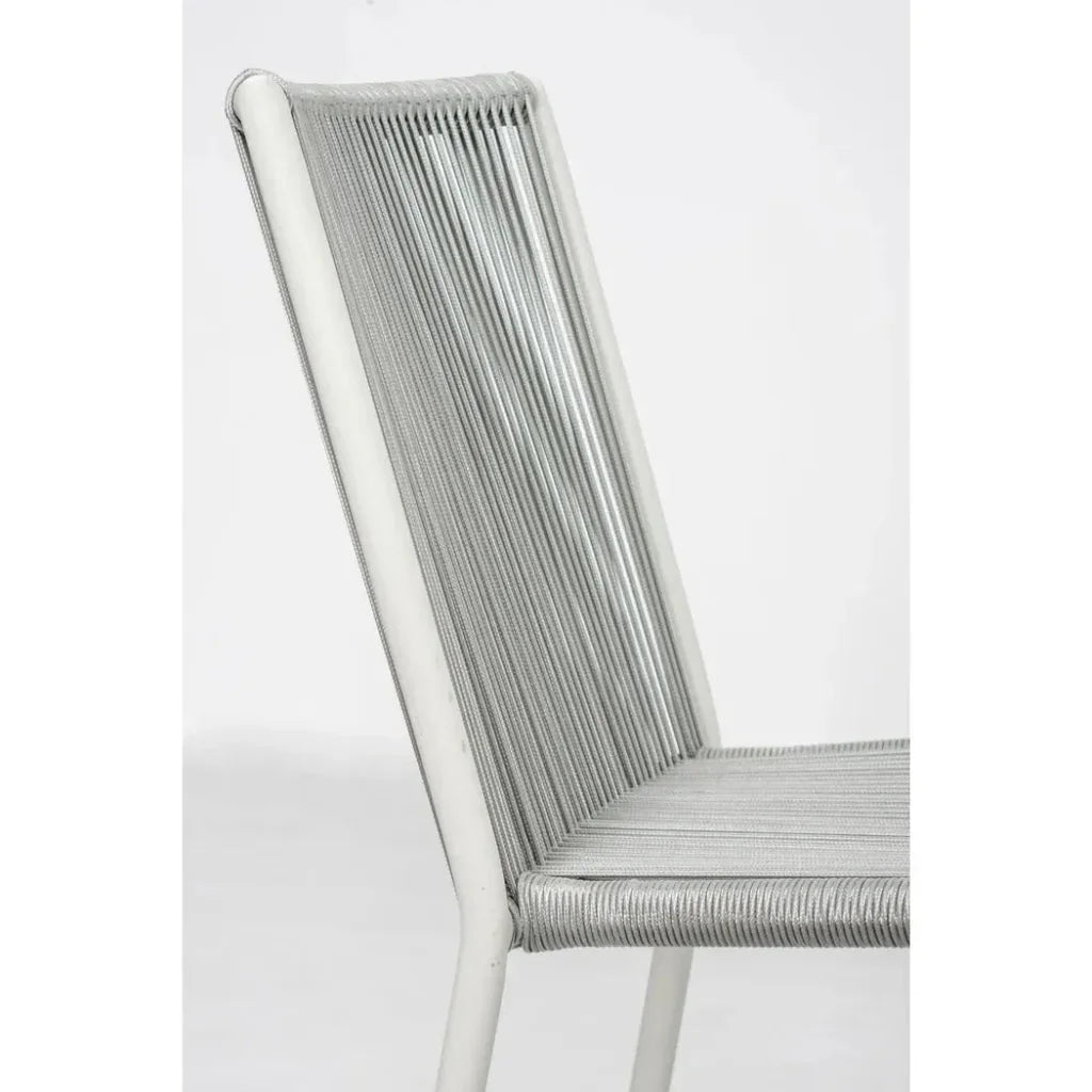 Dining Side Chair Set of Two - Grey Outdoor - LOOMLAN - Seasonal Living - Outdoor Dining Chairs