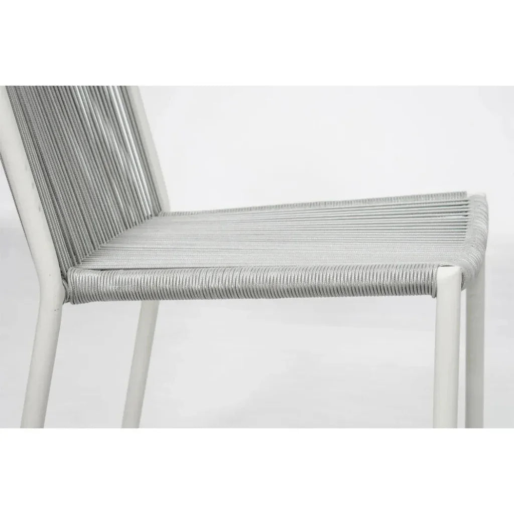 Dining Side Chair Set of Two - Grey Outdoor - LOOMLAN - Seasonal Living - Outdoor Dining Chairs