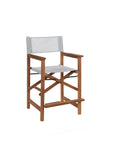 Director Teak Patio Counter Height Dining Set 5PC - LOOMLAN - HiTeak - Outdoor Dining Sets