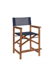 Director Teak Patio Counter Height Dining Set 5PC - LOOMLAN - HiTeak - Outdoor Dining Sets