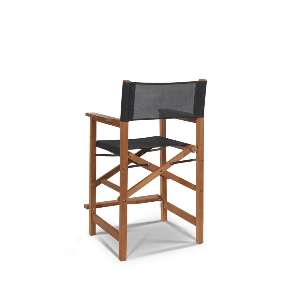 Director Teak Patio Counter Height Dining Set 5PC - LOOMLAN - HiTeak - Outdoor Dining Sets