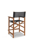 Director Teak Patio Counter Height Dining Set 5PC - LOOMLAN - HiTeak - Outdoor Dining Sets