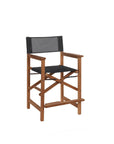 Director Teak Patio Counter Height Dining Set 5PC - LOOMLAN - HiTeak - Outdoor Dining Sets