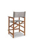 Director Teak Patio Counter Height Dining Set 5PC - LOOMLAN - HiTeak - Outdoor Dining Sets